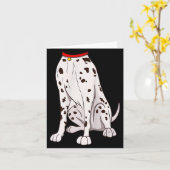 Carte Costume de Dalmatien (Fleur jaune)