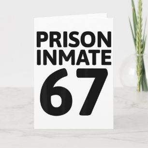 Carte Costume de détenu de prison 67 Halloween Prison Dé