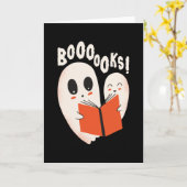 Carte Costume de fantôme de Halloween drôle de ver de li (Fleur jaune)