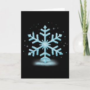 Carte Costume de flocon de neige Hiver Noël Matching Men
