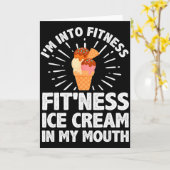 Carte Costume de glace cool pour hommes femmes dessert g (Fleur jaune)