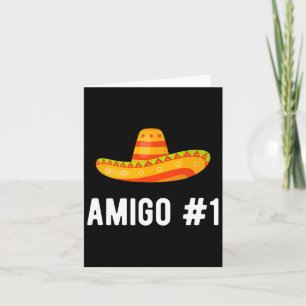 Carte Costume de jumelage de groupe Halloween Funny Mexi