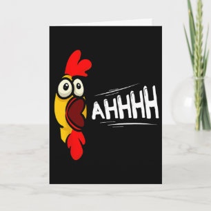 Carte Costume de poulet en caoutchouc Ahhhh Jouet Poulet