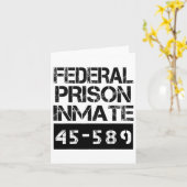 Carte Costume de prisonnier de la prison fédérale d'Hall (Fleur jaune)