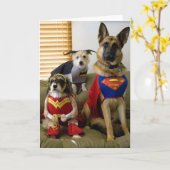 Carte Costume d'Halloween (Fleur jaune)