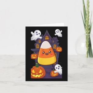 Carte Costume d'Halloween de maïs