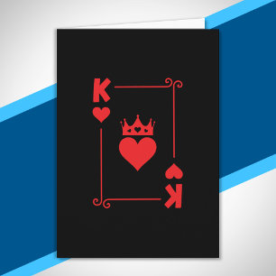 Carte Costume d'Halloween pour couples assortis Roi de C