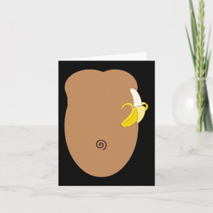 Carte Costume d'Halloween singe