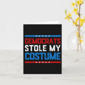 Carte Costume d'Halloween Trump 20241 (Fleur jaune)