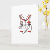 Carte Costume d'infirmière (Fleur jaune)