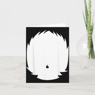 Carte Costume DIY Halloween ventre d'animal Blaireau Pan