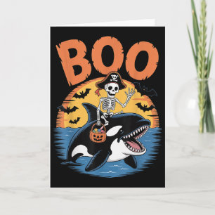 Carte Costume d'orque effrayant pour Halloween Orque de