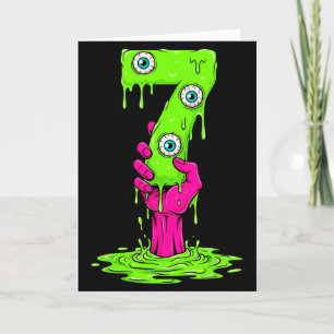 Carte Costume Halloween 67 Drôle Numéro 7 Sept Mème Pour