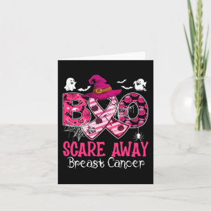 Carte Costume Halloween Boo Peur Le Cancer Du Sein