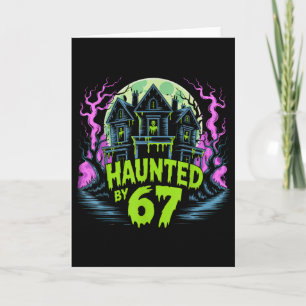 Carte Costume Halloween Mème Hanté _4 