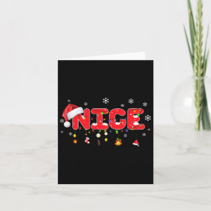 Carte Costume Naughty Ou Nice Correspondant Couples De N