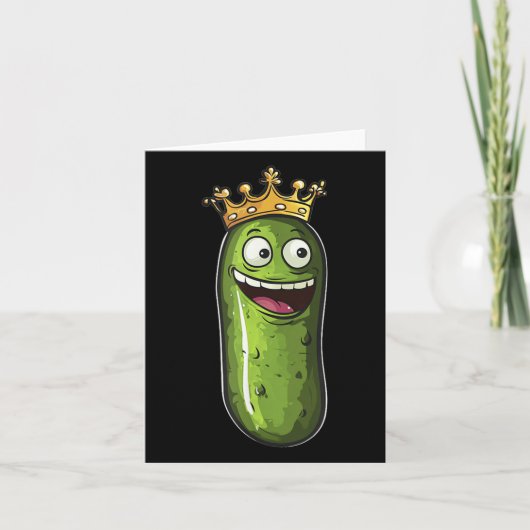 Carte Costume Royaume Pickle Incroyable Pour Amateurs De (Devant)