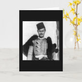 Carte Costume Shkypetars Albanie 1923 (Fleur jaune)