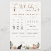 Carte Cosy Christmas Baby Predictions & Conseils (Devant)