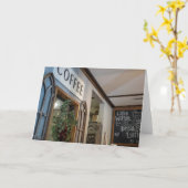 Carte Cosy Corner Café Entrée (Fleur jaune)