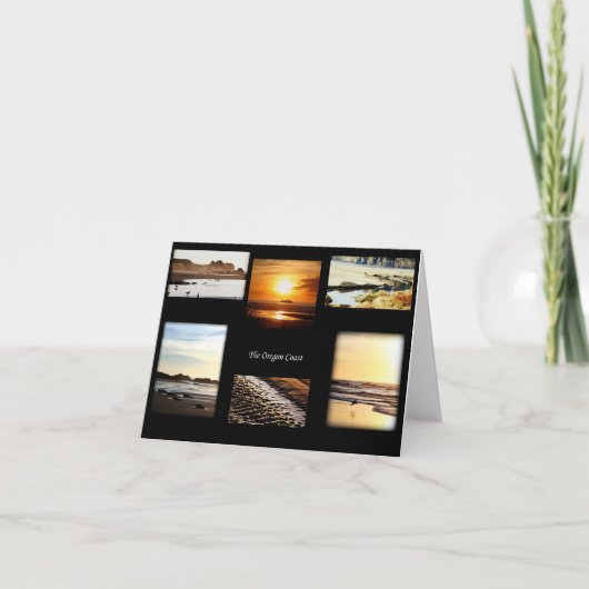 Carte Côte de l'Oregon (Devant)