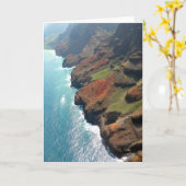 Carte Côte de Napali (Fleur jaune)