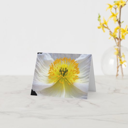 Carte Côté ensoleillé (Fleur jaune)