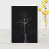 Carte Côté foncé 3 gcna (Fleur jaune)