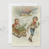 Carte Côté | Noël vintage (Devant)