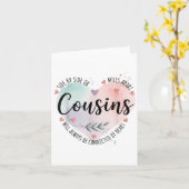 Carte Côté Ou Miles Les Cousins À Part Seront Toujours (Fleur jaune)