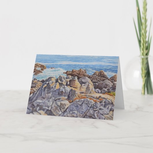 Carte Côte rocheuse de Monterey (Devant)