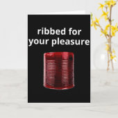 Carte Côtelettes pour votre plaisir, Sauce aux canneberg (Fleur jaune)