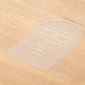 Carte Côtière de Cape Cod Invitation de Mariage en (Poser)