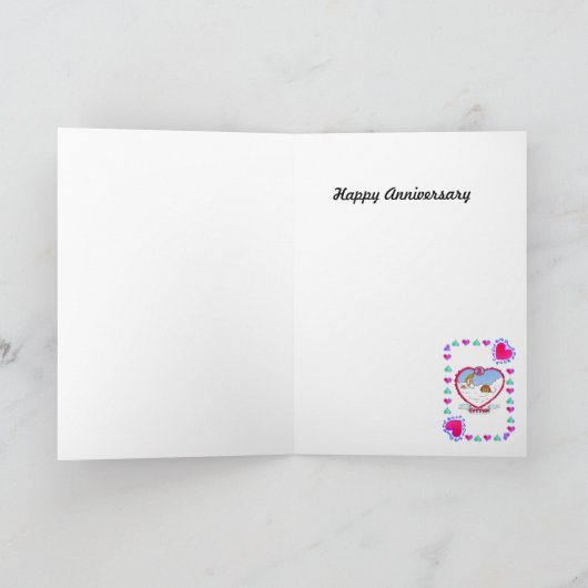 Carte Coton 2e anniversaire (Intérieur)