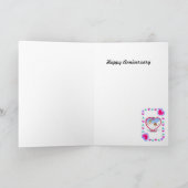 Carte Coton de 2e anniversaire (Intérieur)