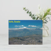 Carte Cotopaxi & Quito (Debout devant)