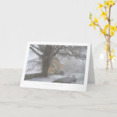Carte Cotswolds en hiver (Fleur jaune)