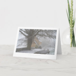 Carte Cotswolds en hiver