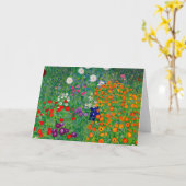 Carte Cottage Garden Gustav Klimt (Fleur jaune)