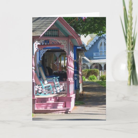 Carte Cottages dans une rangée - Martha's Vineyard (Devant)