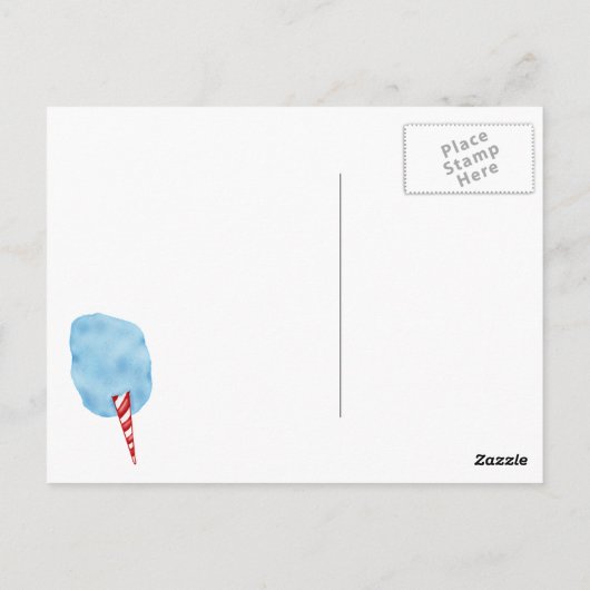 Carte Cotton Candy Post (Dos)