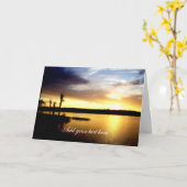 Carte Couché de soleil de Floride (Fleur jaune)