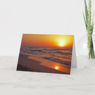 Carte Coucher de soleil