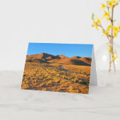 Carte Coucher De Soleil À Paramillos (Fleur jaune)
