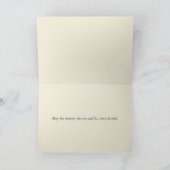 Carte Coucher de soleil avec mouettes Sympathie (Intérieur)