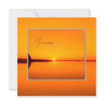 Coucher de soleil d'ambre pacifique