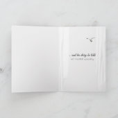 Carte Coucher de soleil dans la fenêtre Sympathie (Intérieur)