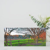 Carte Coucher de soleil d'automne par Shirley Taylor (Debout devant)