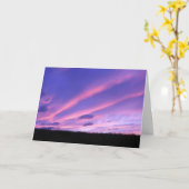 Carte Coucher de soleil de l'invasion Alien (Fleur jaune)