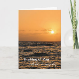 Carte Coucher de soleil de l'océan de Kauai Hawaii